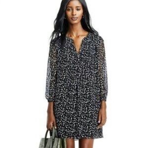 Diane von Furstenberg Aria Black Tunic Dress SIZE 4